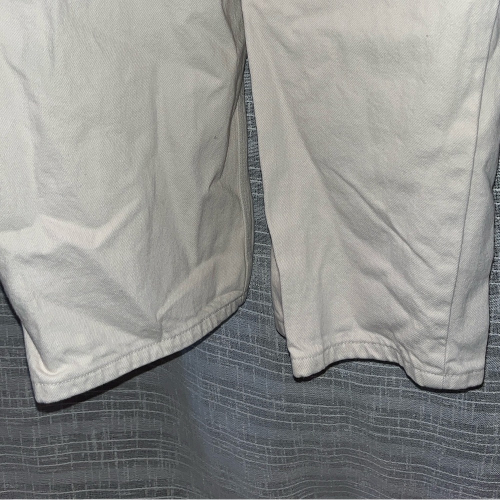 GOOD AMERICAN Good 90s Overalls - Size 4 / 27 - Small (Color: Bone) - Picture 7 of 8